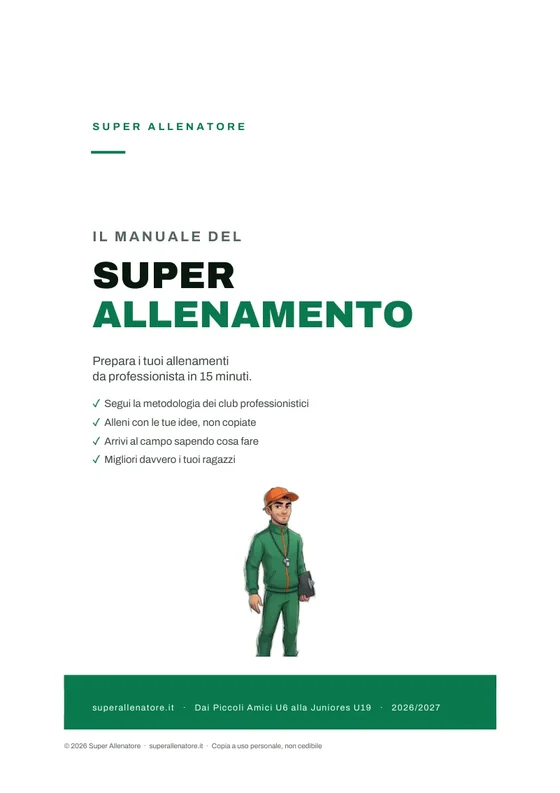 La copertina del Manuale del Super Allenamento